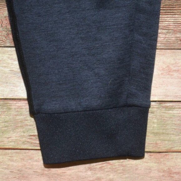 Youth adidas 3-Stripe Fleece Jogger Pant, XL 18 -20 , Heathered Gray & Black - Picture 3 of 7